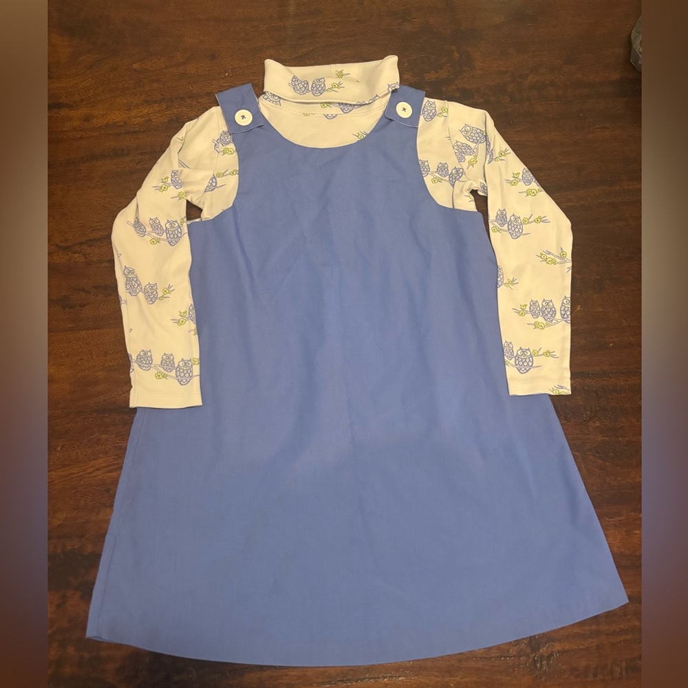 The Beaufort Bonnet Company dress and turtleneck size 12